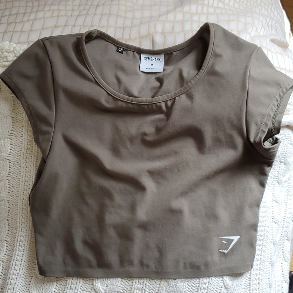 Gymshark dreamy cap sleeve crop top